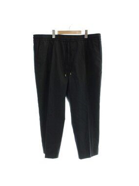 Gucci Wool One Tuck Easy Trousers Pants Gray Drawstring 58